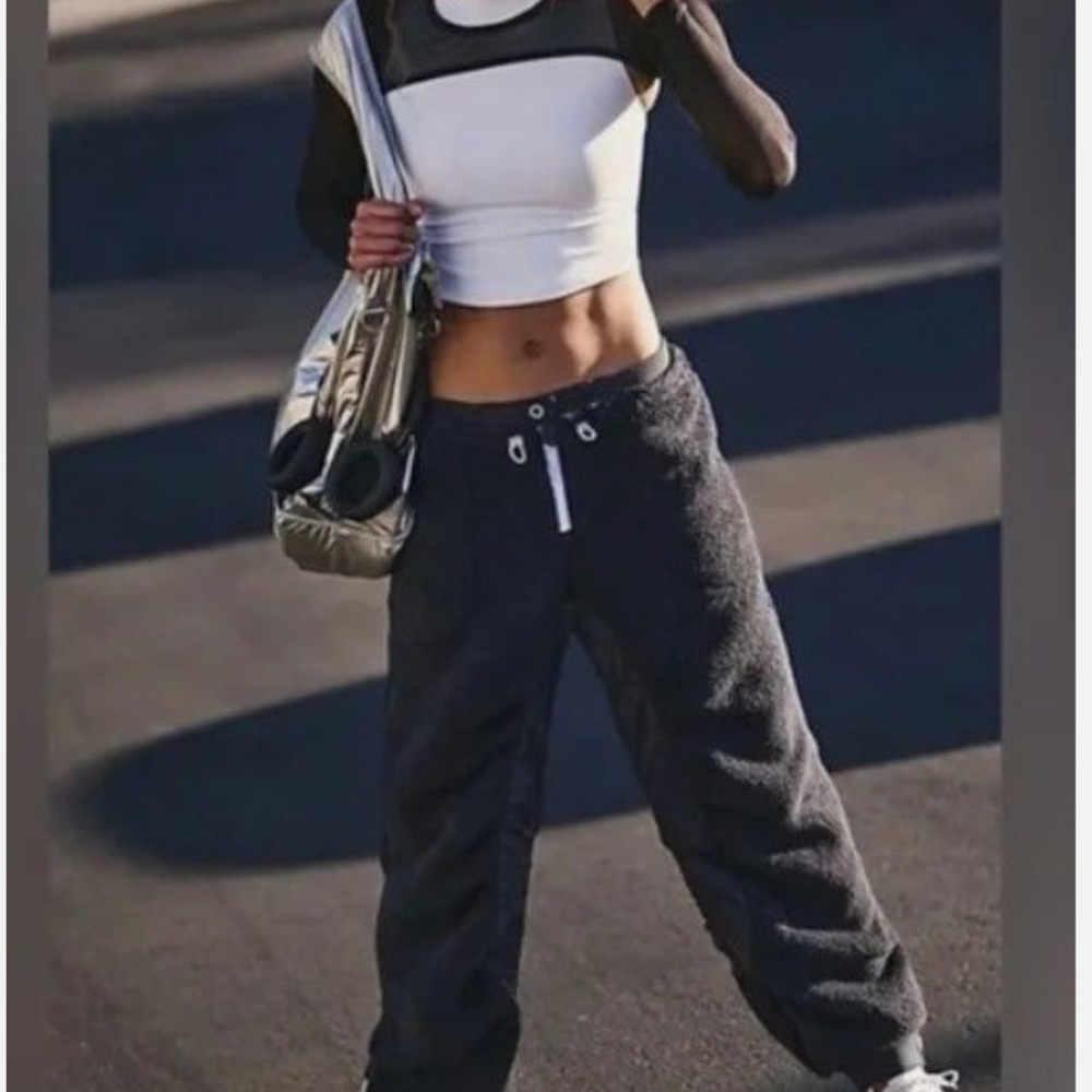 Free People Black Fleece sundown Joggers small